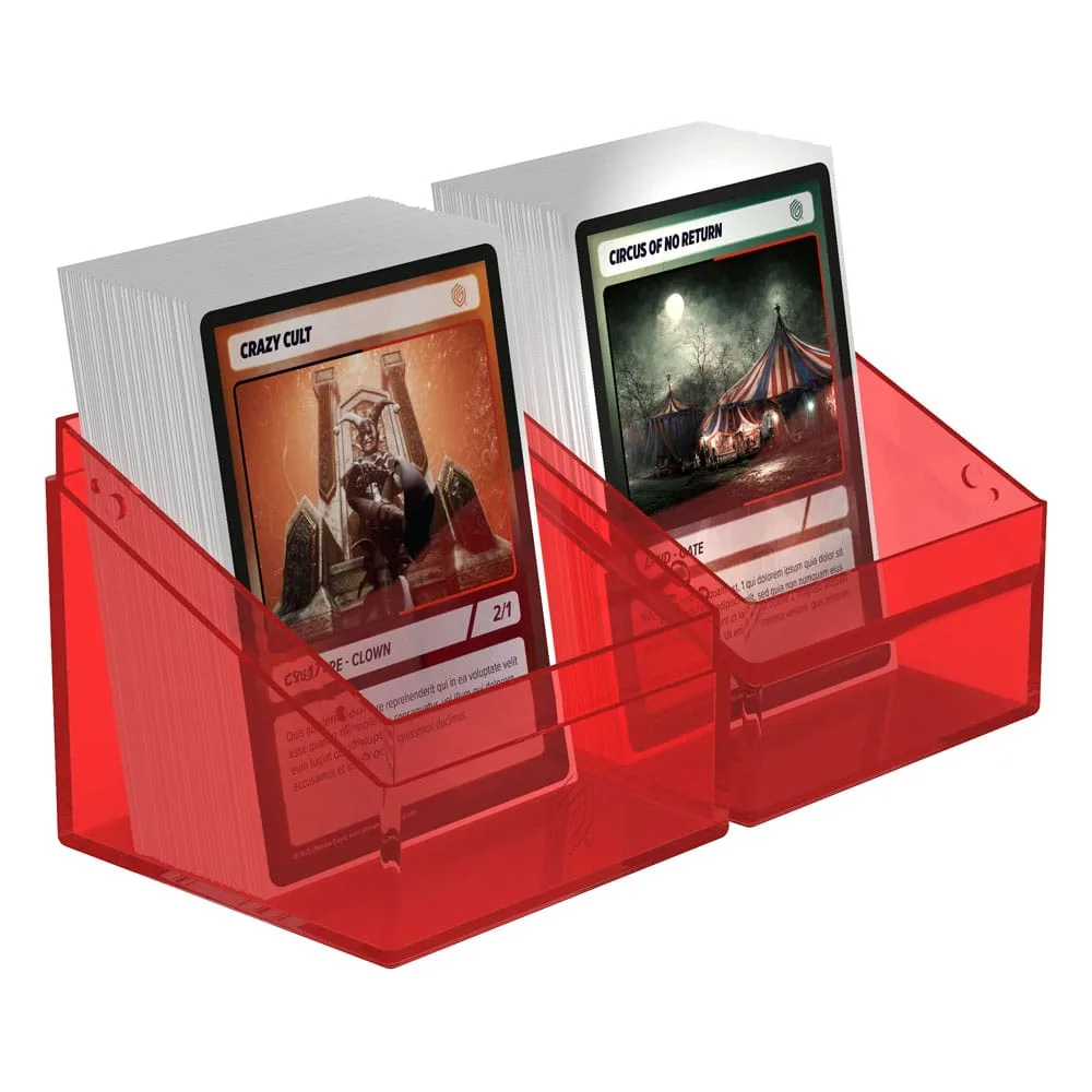 Ultimate Guard Deck Box – Boulder 100+ Clear Ruby 6
