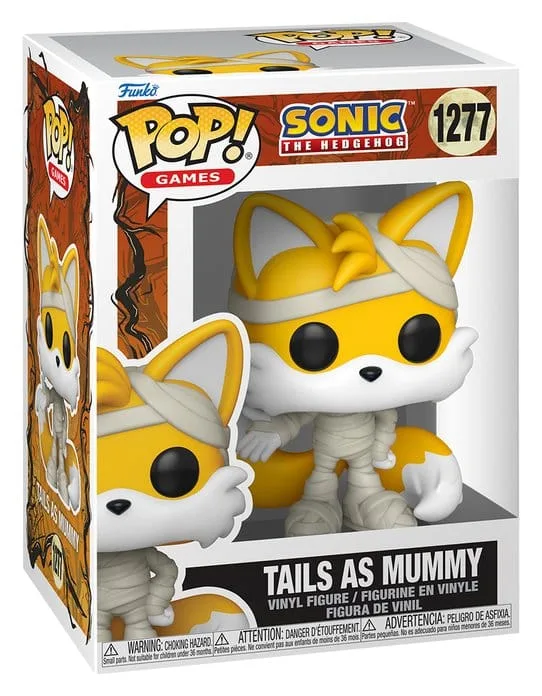Sonic the Hedgehog Vinyl Figure – Mummy Tails Pop Games 9 cm 2