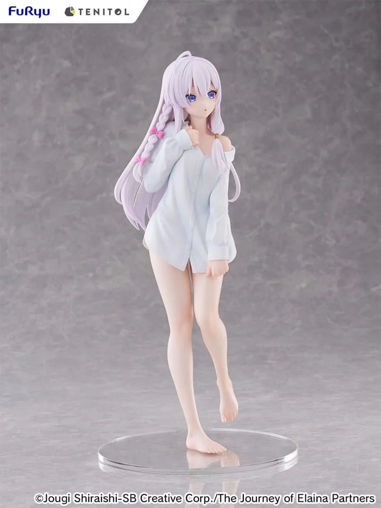 Wandering Witch Statue – Elaina Shirt Version Tenitol Tall 30 cm 4