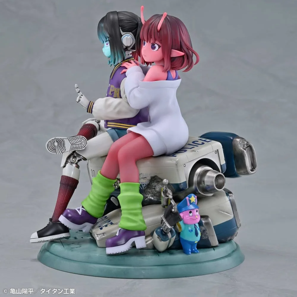 Milky Subway Figurenset – Chiharu und Makina 18 cm 7