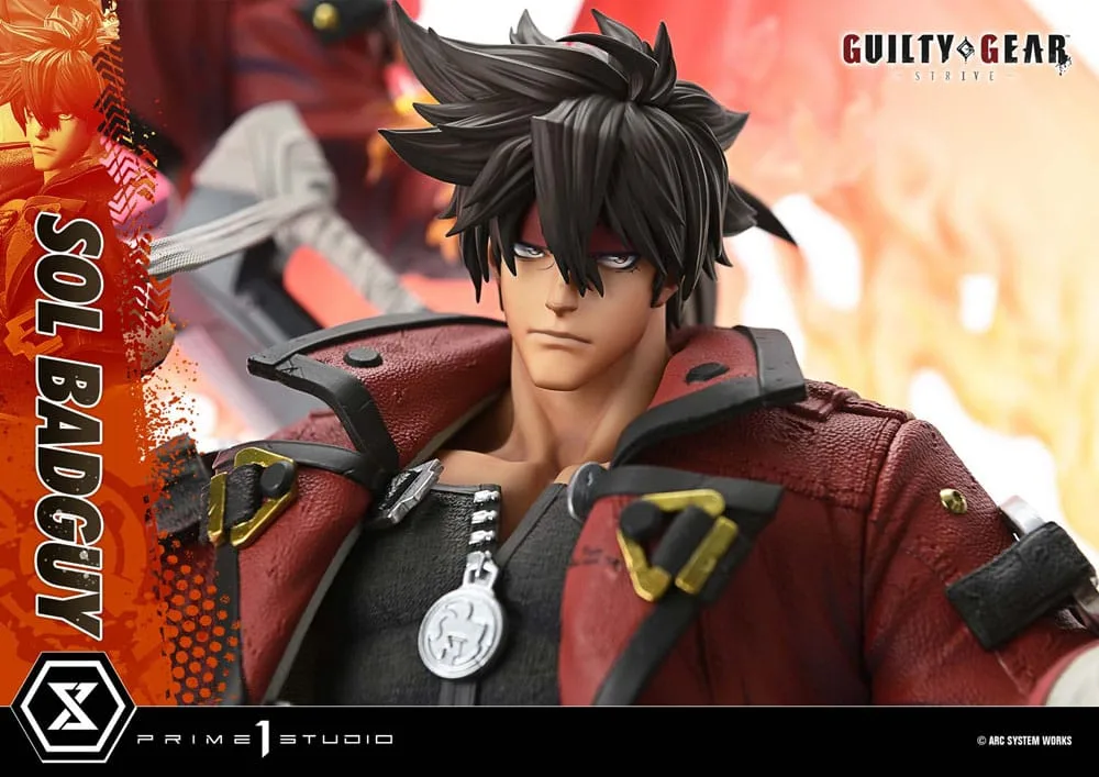 Guilty Gear Strive Statue – Sol Badguy Bonus Version 82 cm 29