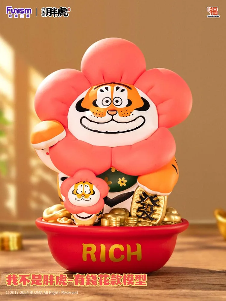I Am Not Fat Tiger Statue – Alexander Rich Flower 1/7 20 cm