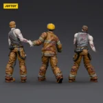 Zombie Dark Source Actionfiguren-Set – 3 Feuerwehrleute 8 cm 4