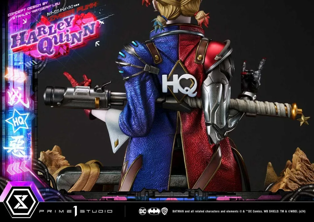 Batman Statue – Cyberpunk Harley Quinn 60 cm 23