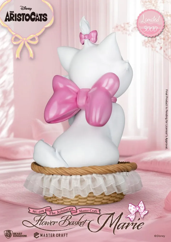 Aristocats Statue – Master Craft Flower Basket Marie 32 cm 4