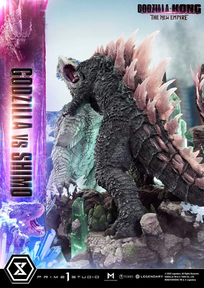 Godzilla x Kong Diorama Statue – Godzilla vs Shimo 86 cm 17