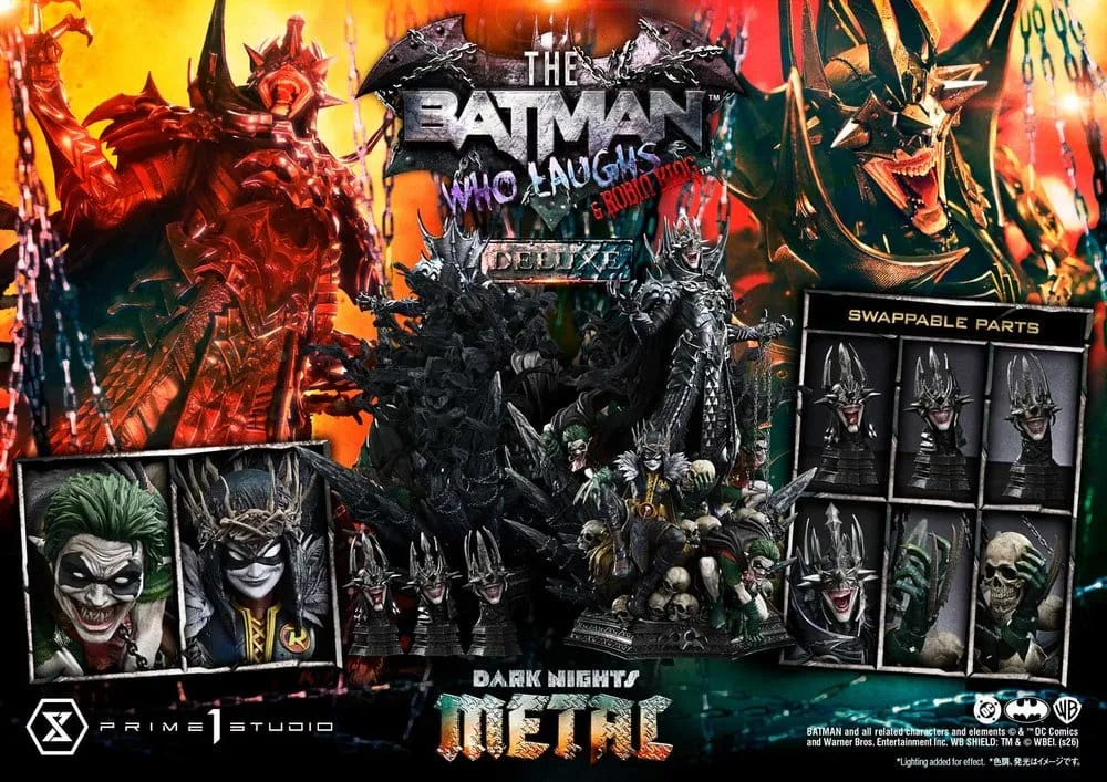 DC Statue – The Batman Who Laughs & Robin King Deluxe 85 cm 11