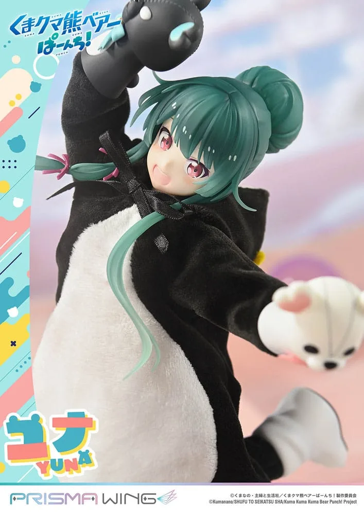 Kuma Kuma Kuma Bear Punch Statue – Yuna Prisma Wing 28 cm 21
