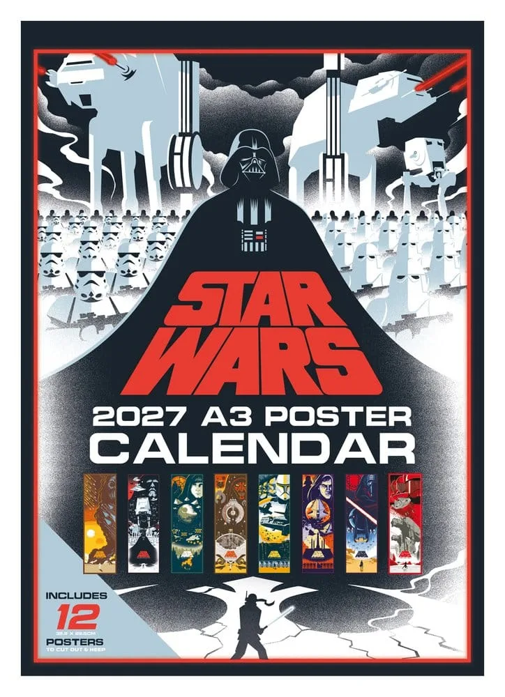 Star Wars Poster Calendar – 2027 A3