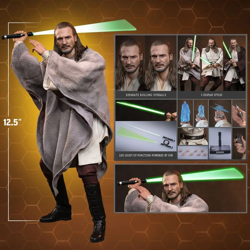 Star Wars Action Figure – Qui-Gon Jinn Collector Edition 1:6 32 cm 18