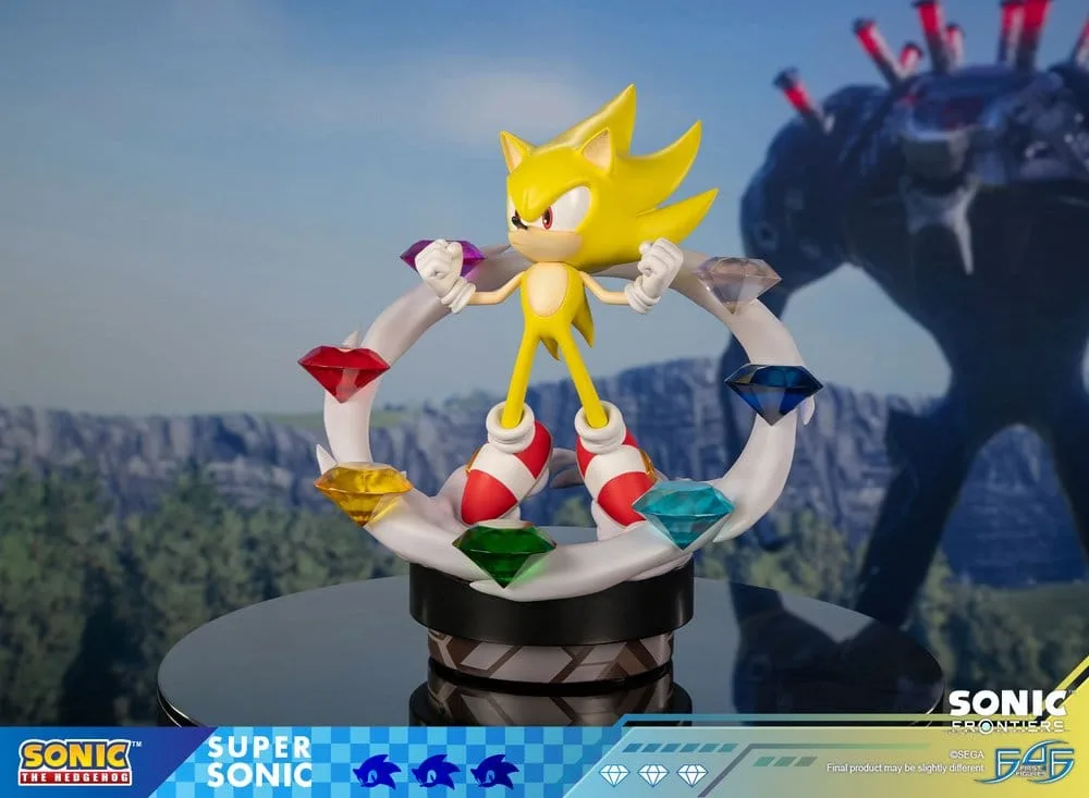 Sonic Frontiers Resin-Statue – Super Sonic 45 cm 11