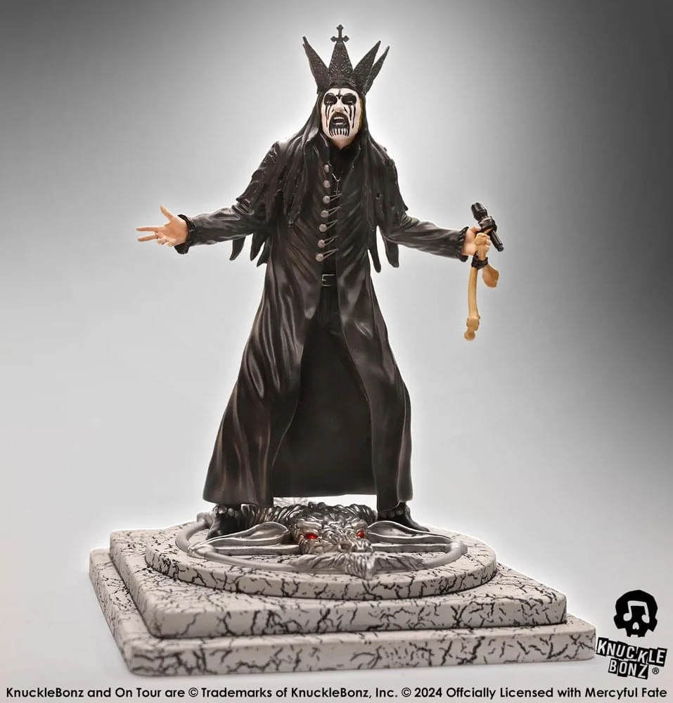 Mercyful Fate Statue – King Diamond III Black Version 22 cm