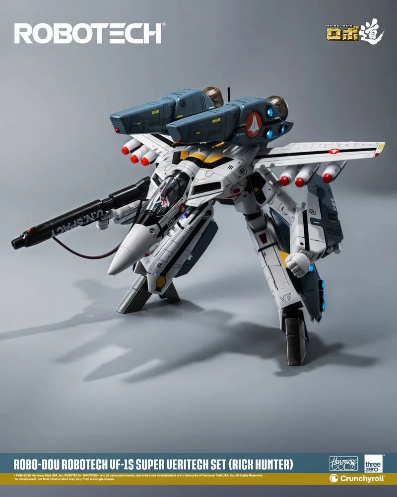Robotech Action Figure – VF-1S Super Veritech Rick Hunter 20 cm 23