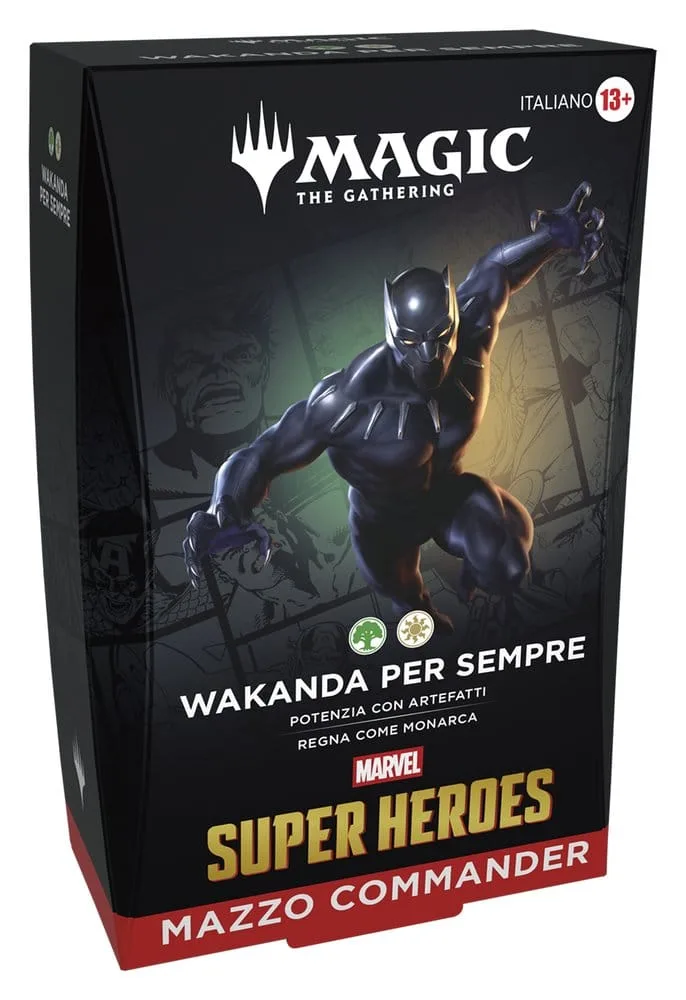 Magic the Gathering Marvel Commander Decks – Italian Case of 4 5