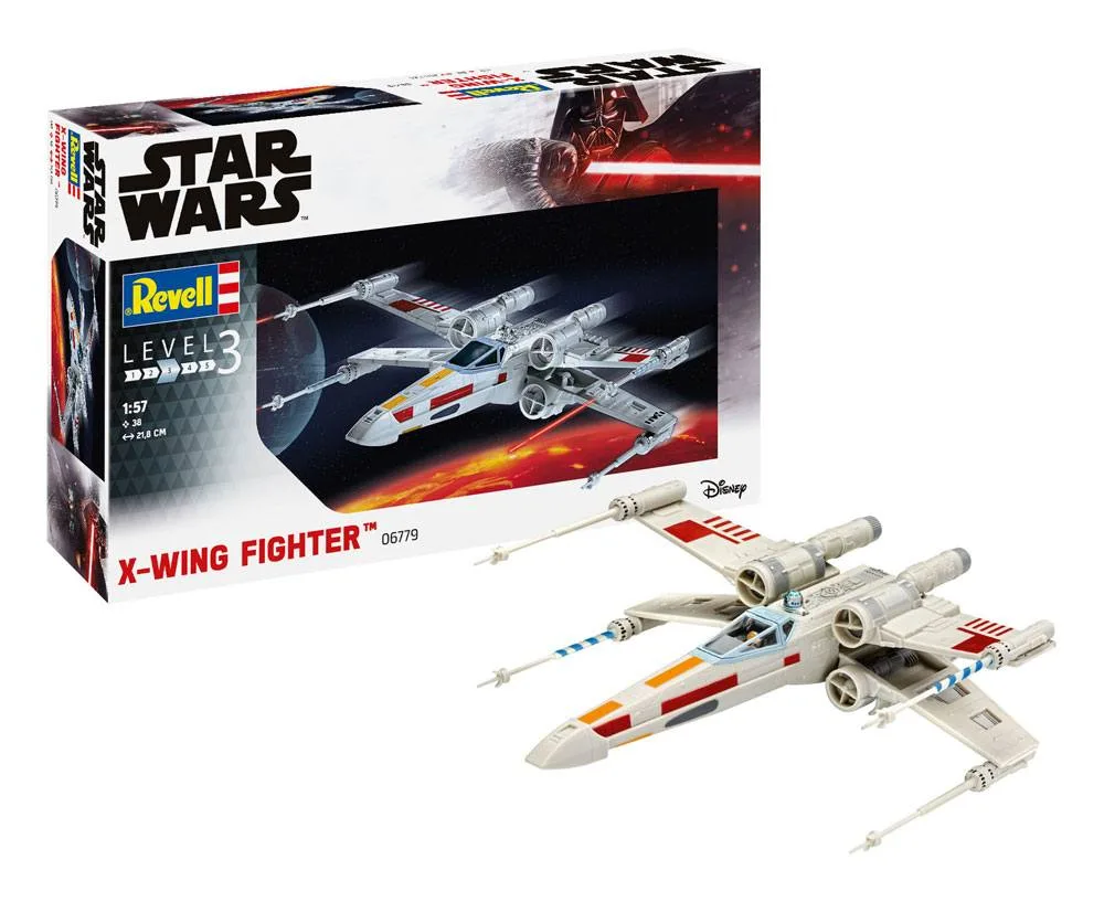 Star Wars Modellbausatz – X-wing Fighter 1:57 21,8 cm 11