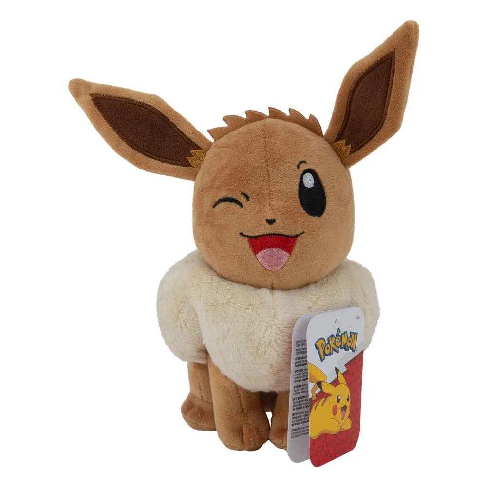 Pokémon Plush Figure – Winking Eevee 20 cm