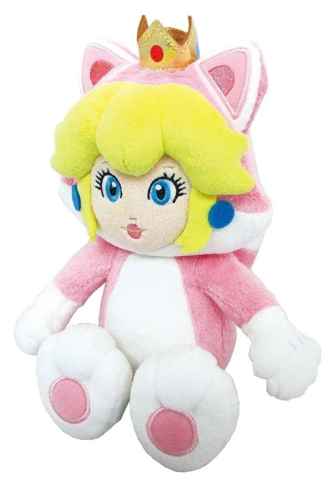 Super Mario Plush Figure – Cat Peach 22 cm