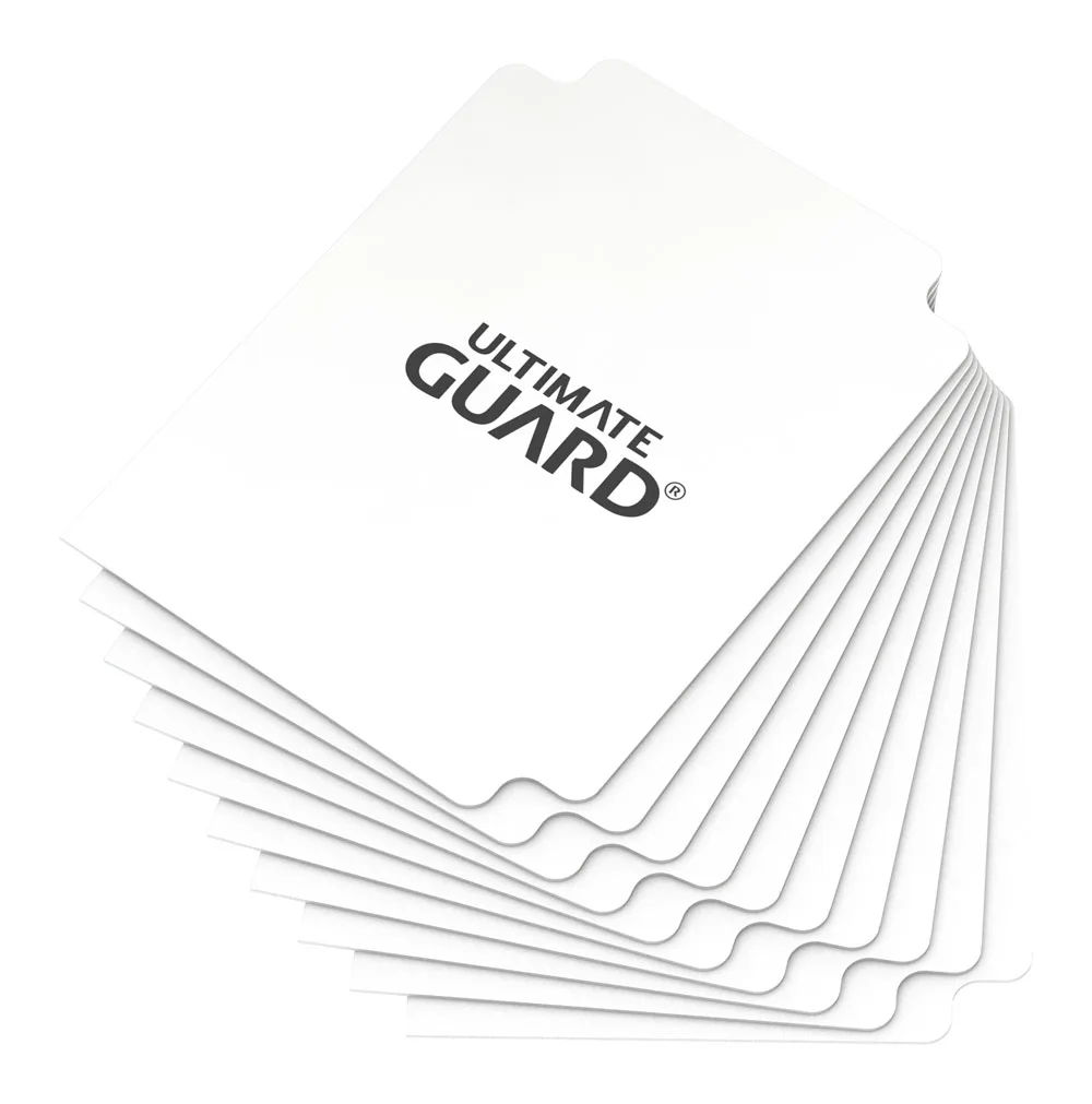 Ultimate Guard Card Dividers – White 10-Pack 67 x 93 mm