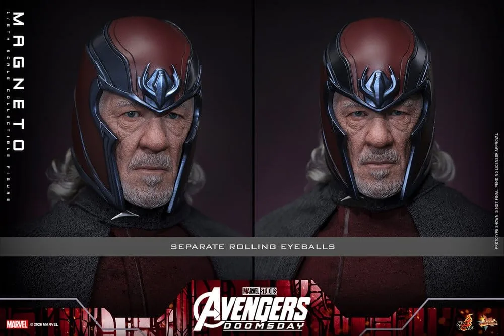 Avengers Doomsday Action Figure – Magneto 1/6 30 cm 18