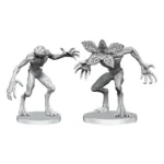 Stranger Things Unpainted Miniatures – Demogorgons 2-Pack 1