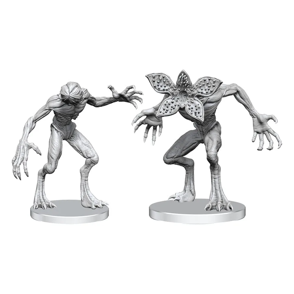 Stranger Things Unpainted Miniatures – Demogorgons 2-Pack