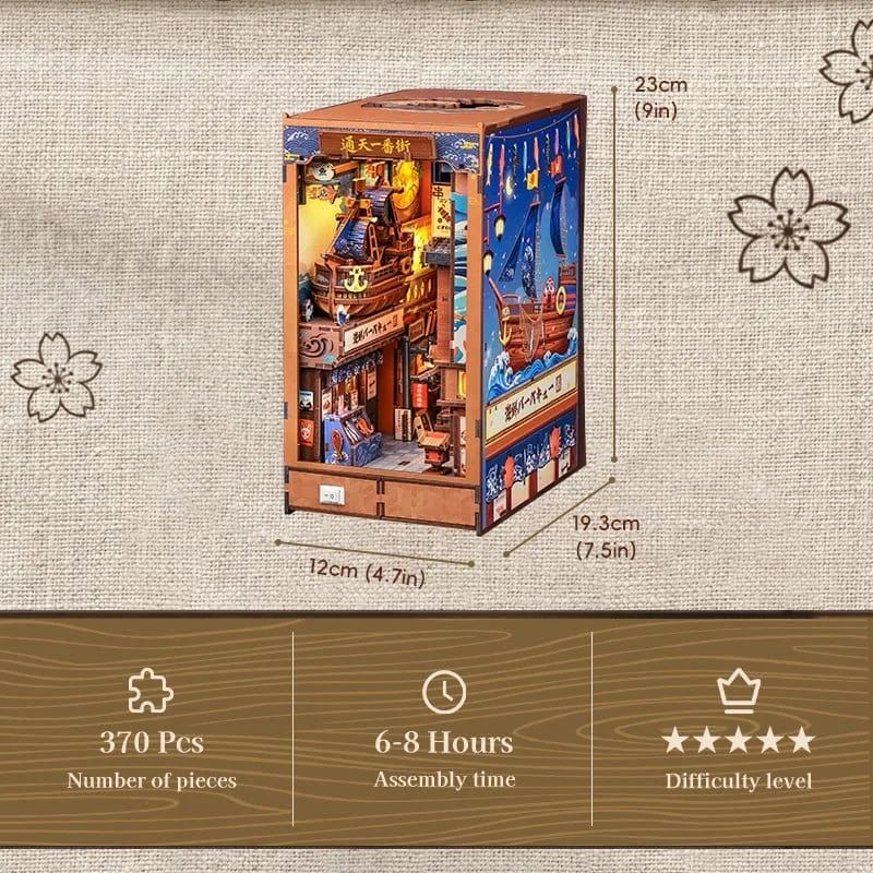 Tsutenkaku Ichiban Street Book Nook – CuteBee 23 x 12 cm 5