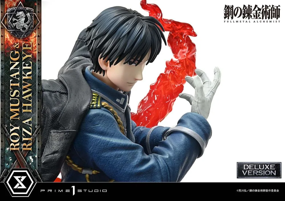 Fullmetal Alchemist Statue – Roy and Riza Deluxe 50 cm 3