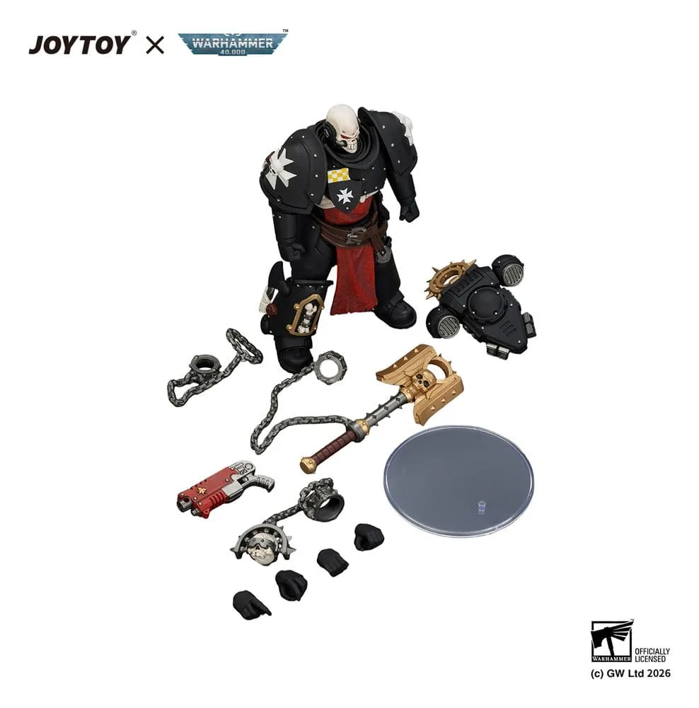 Warhammer Action Figure – Black Templars Execrator 2 12 cm 6