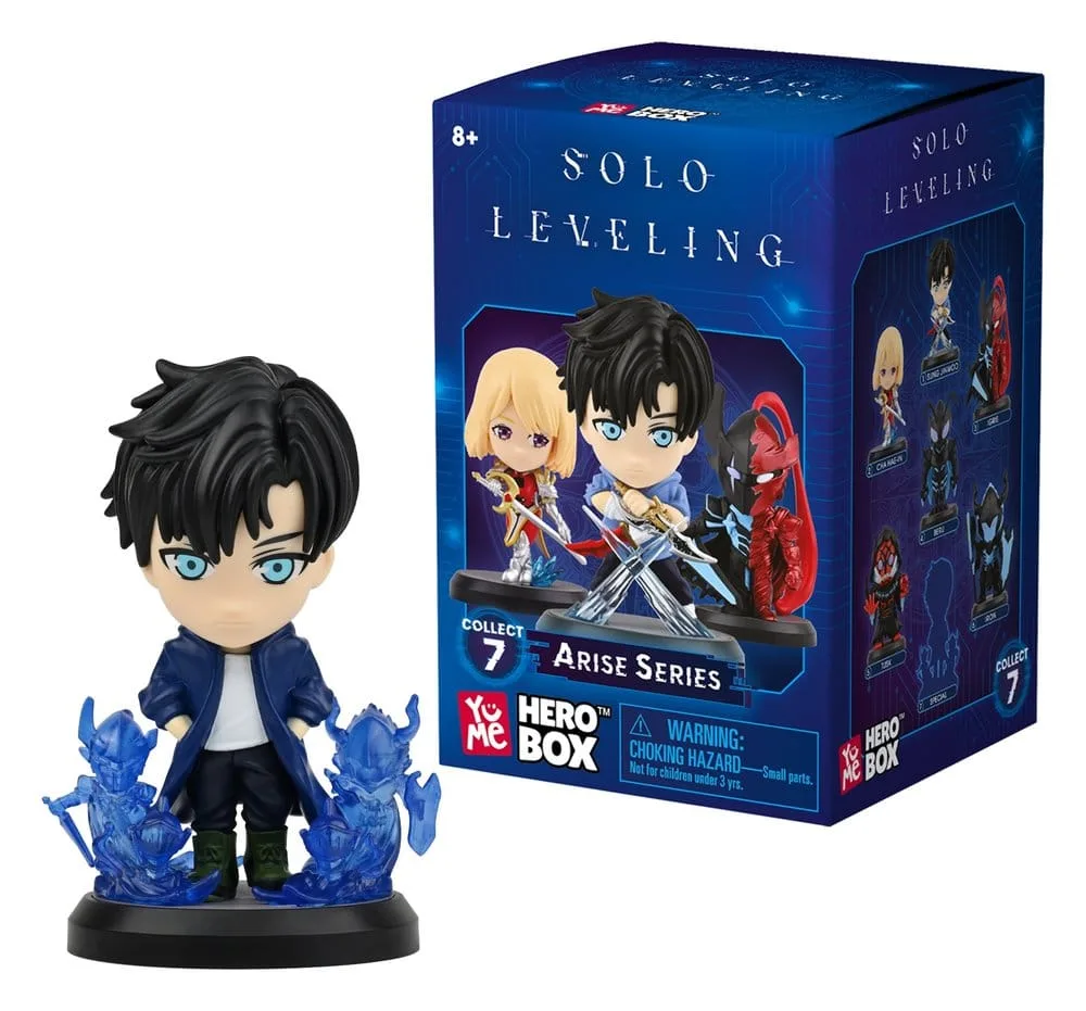 Solo Leveling Mini Figures – Shadow Rising Blind Box Display of 12 9