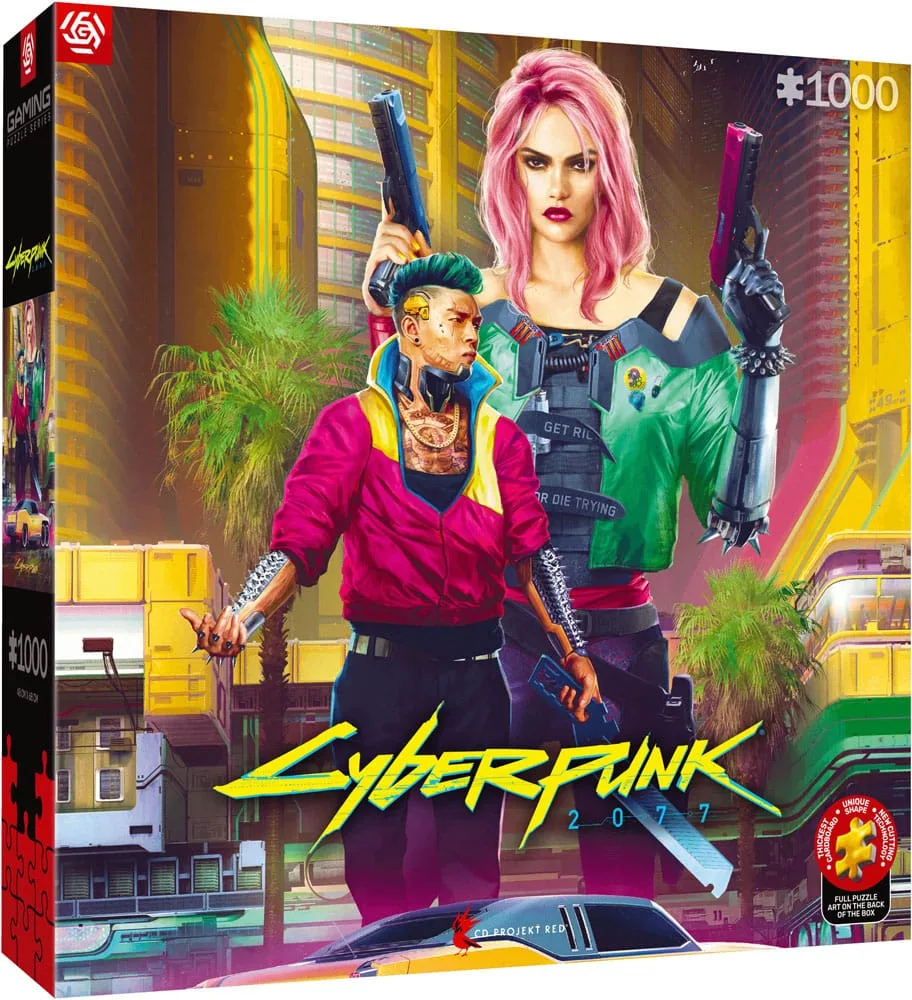 Cyberpunk 2077 Jigsaw Puzzle – Kitsch Style 1000 Pieces 4