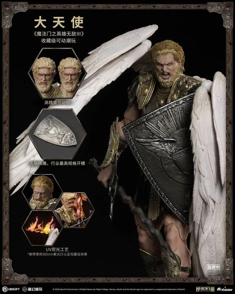 Heroes of Might and Magic III Figure – Archangel Deluxe 15 cm 4