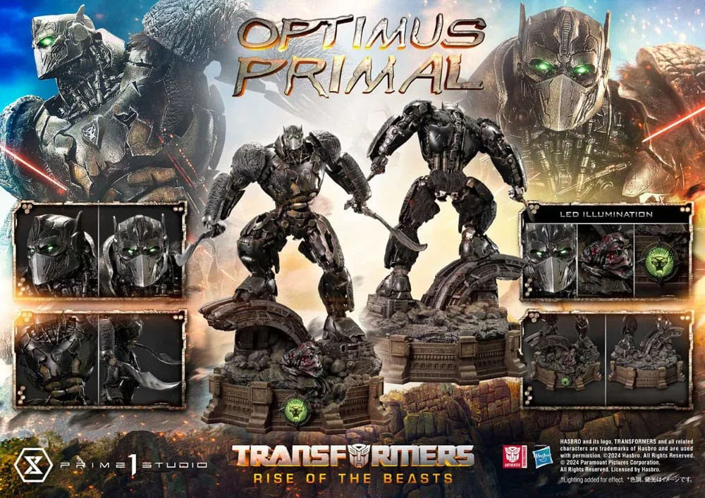 Transformers Statue – Optimus Primal Museum Masterline 72 cm 2
