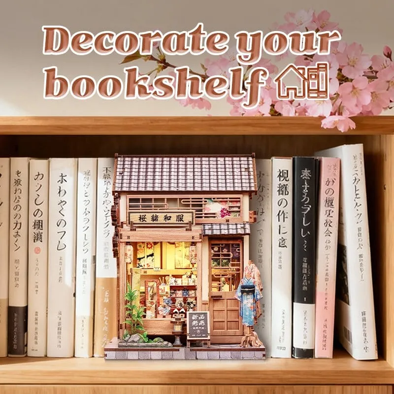 Miniatuur Bouwpakket – Sakura O Kimono Shop 19 x 14 cm 5