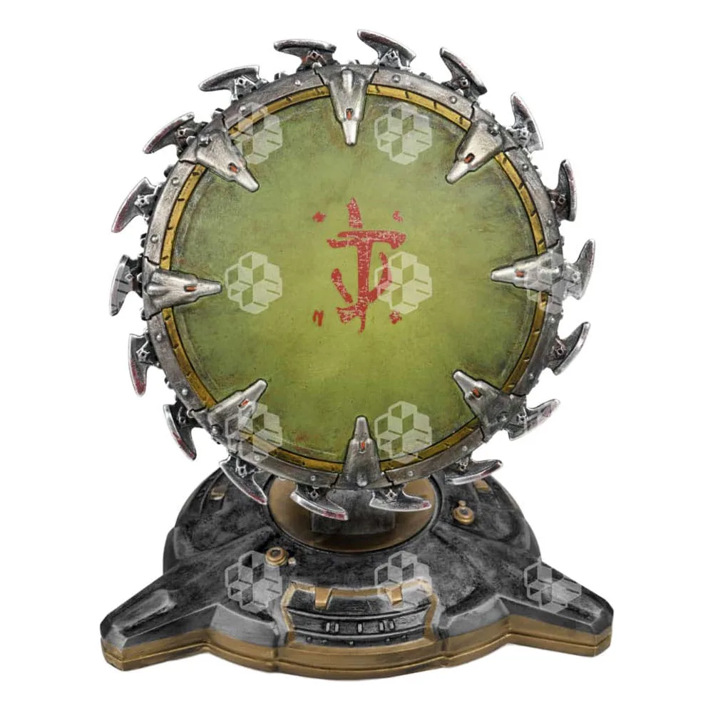 Doom The Dark Ages Replica – Mini Shield Saw 18 cm