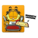 Garfield Pin Badge – Disco Lasagna Dinner 5 cm 4