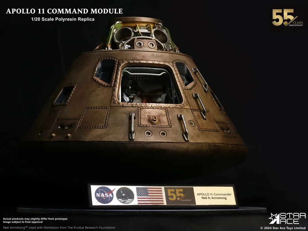 Apollo 11 Replica – Command Module DX 1/20 Scale 20 cm 8