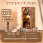 Book Nook Model Kit – CuteBee Eternal Bookstore 23 x 11 cm 20