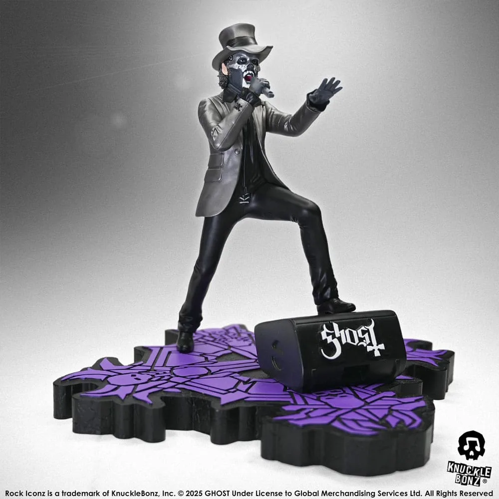 Ghost Rock Iconz Statue – Papa V Perpetua Top Hat 22 cm