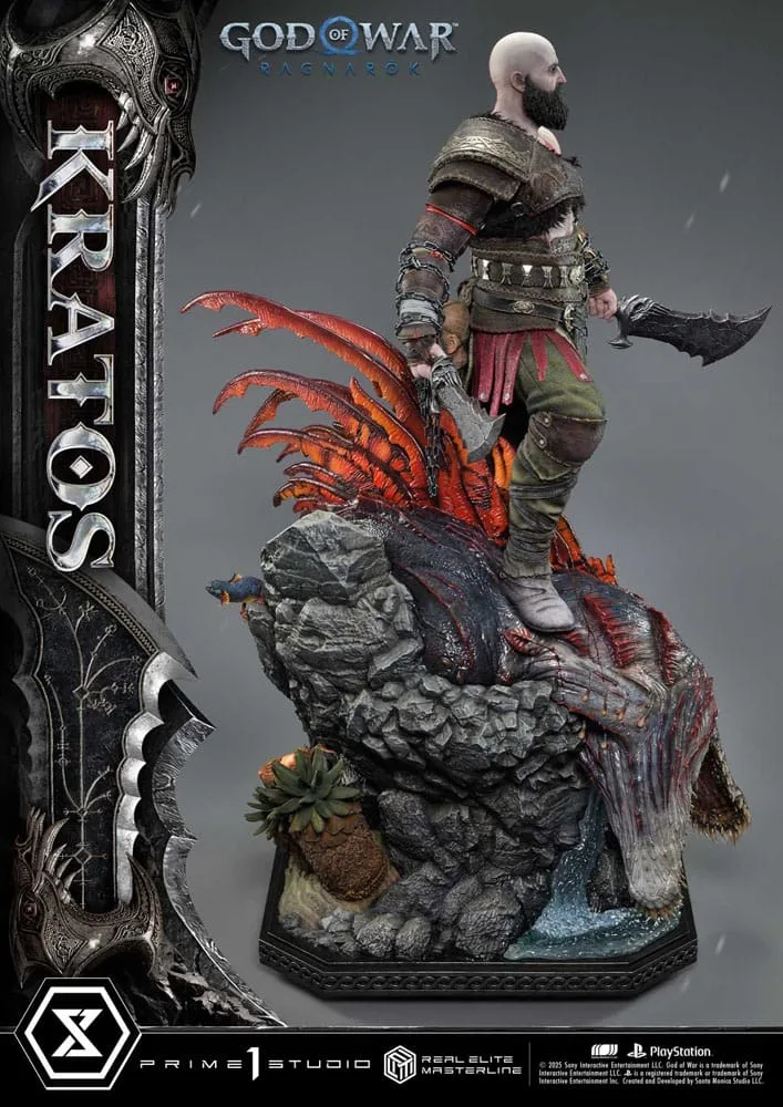God of War Ragnarok Statue – Kratos Ultimate 1/3 Scale 95 cm 13