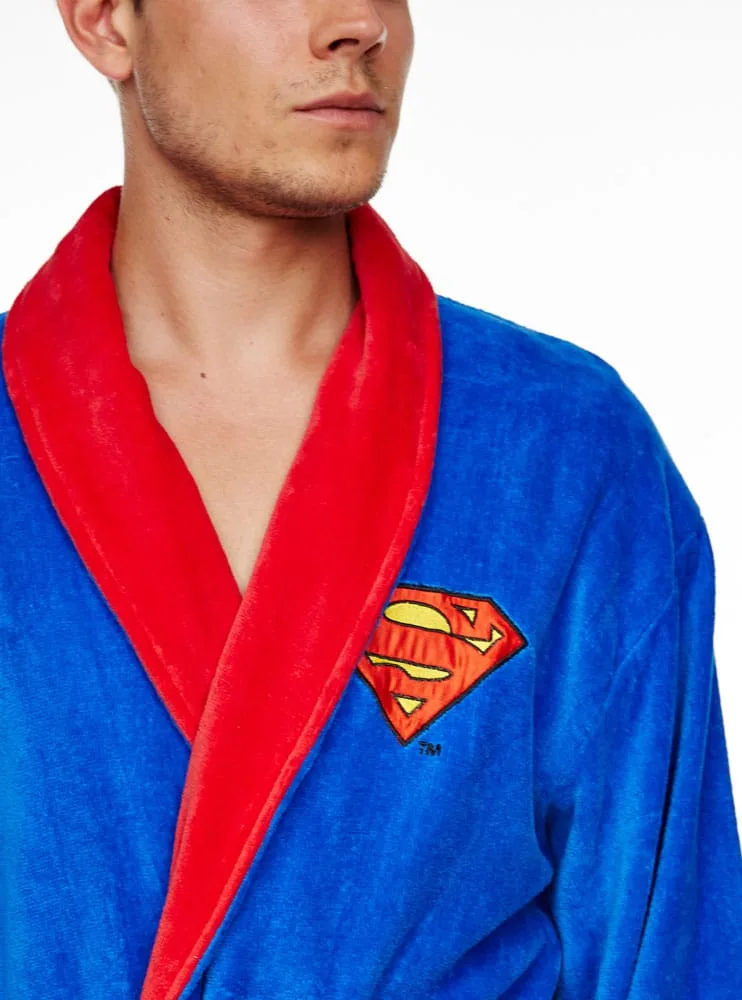 DC Comics Fleece Bathrobe – Superman 117 cm 4