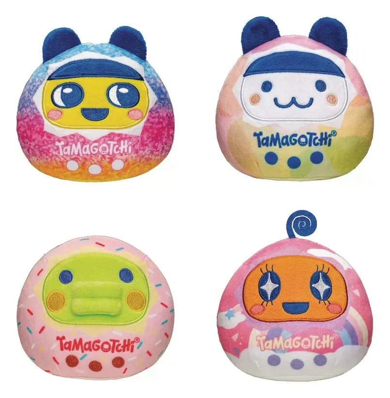 Tamagotchi Plush Figures – 9-Piece Assortment 12 cm