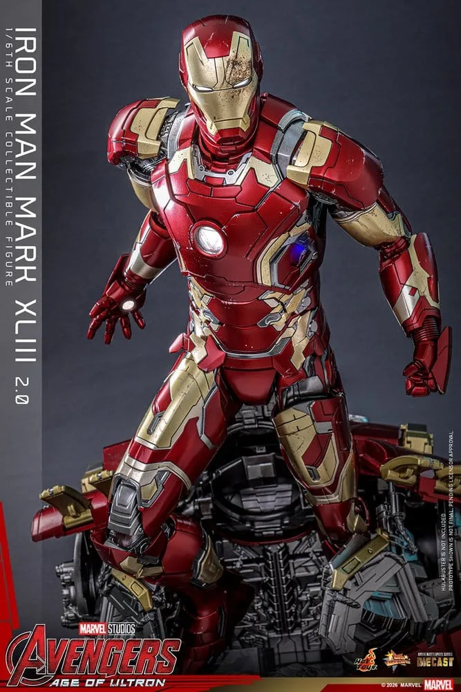 Avengers Action Figure – Iron Man Mark XLIII 2.0 1/6 32 cm 15