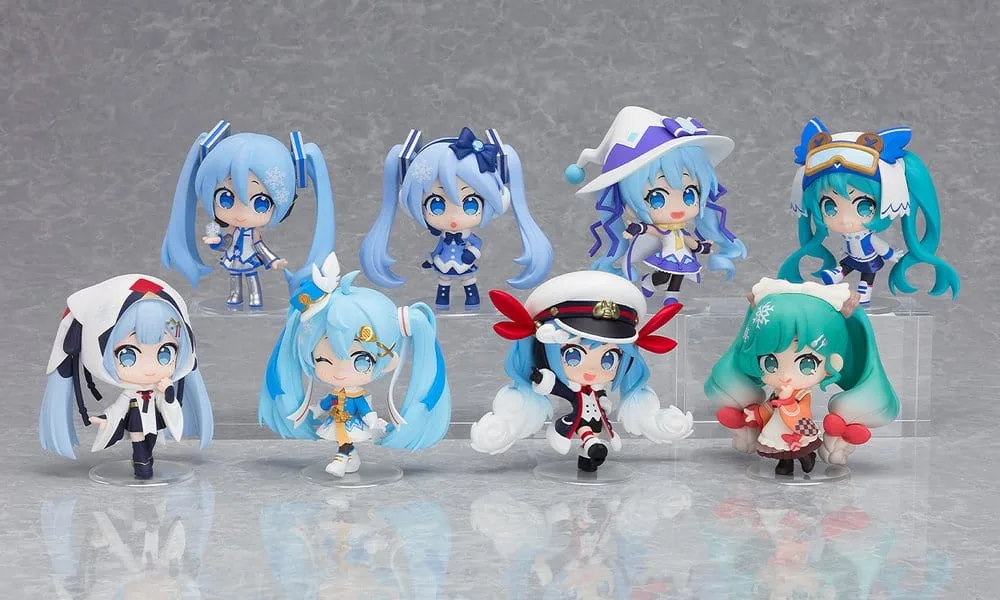 Hatsune Miku Mini Figures – Snow All Stars Vol 1 Eight Blind Boxes 8 cm 2