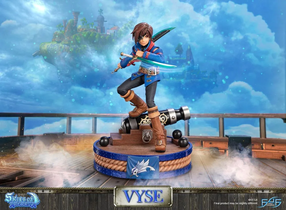 Skies of Arcadia Statue – Vyse Standard Edition 31 cm 11