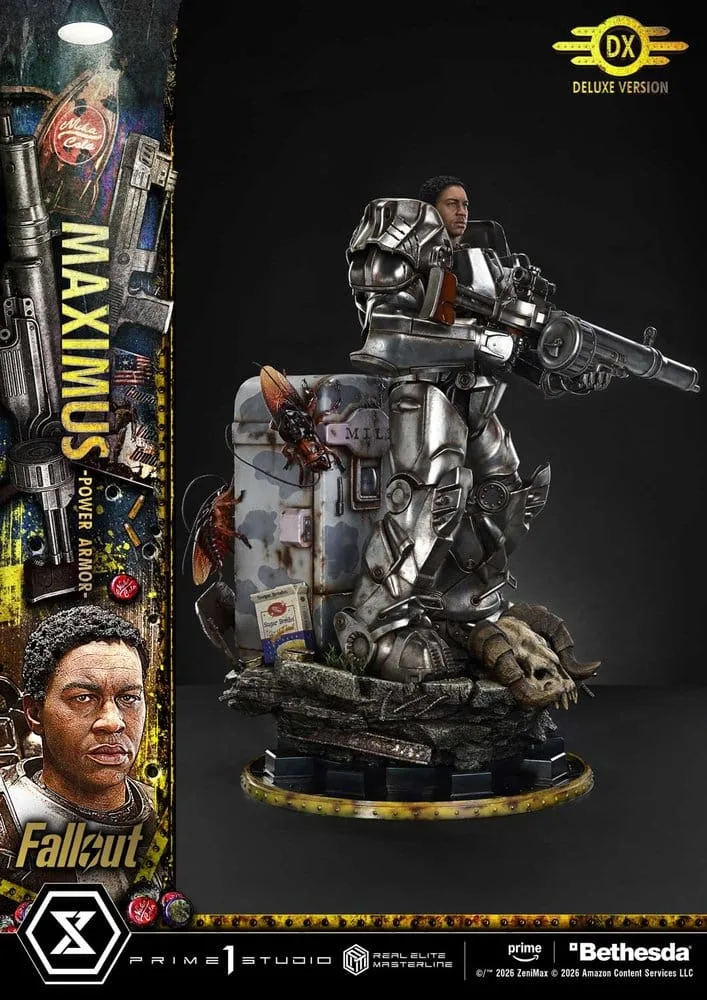 Fallout Statue – Maximus Power Armor Deluxe 1/4 Scale 67 cm 21