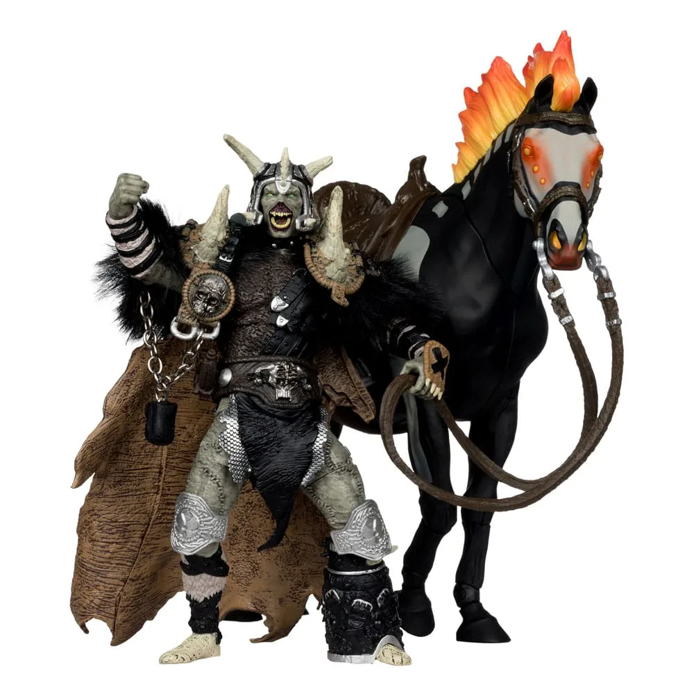 Spawn Action Figure – Bloodaxe with Horse Gold Label 18 cm