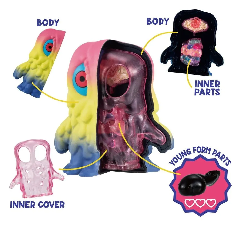 Godzilla Mini Figures – Hedorah Inside Fantasy 4 Blind Boxes 7