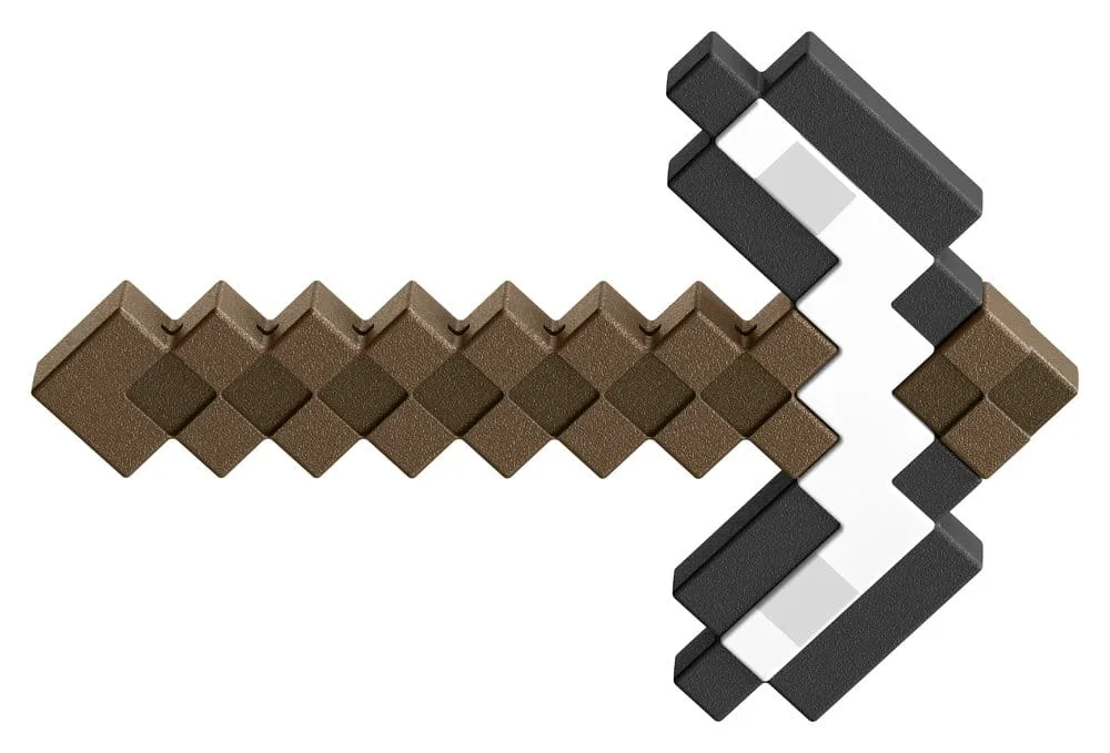 Minecraft Roleplay Replica – Iron Pickaxe 35 cm 6