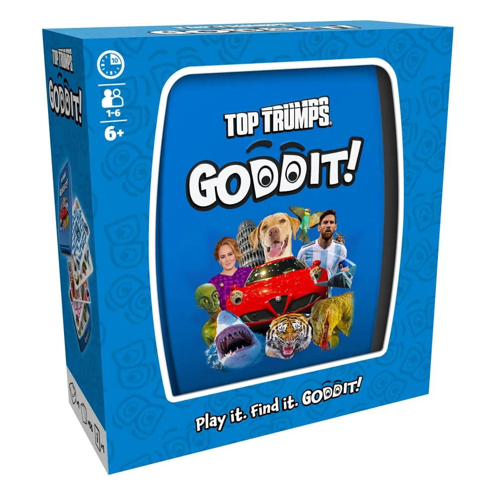 Goddit Card Game – Top Trumps German Edition