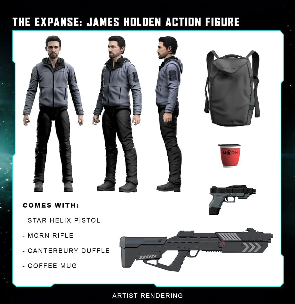 The Expanse Action Figure – James Holden 20 cm